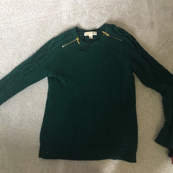 Michael Kors waffle/ cable knit sweater - Picture 2 of 5